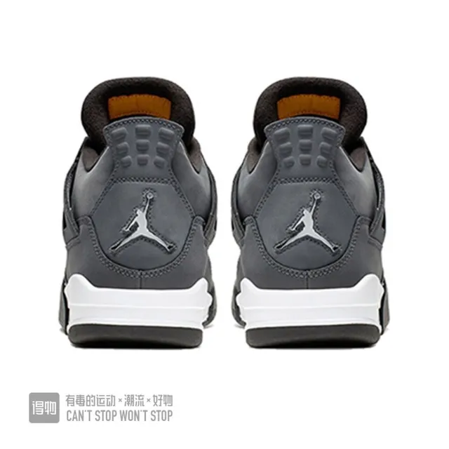 Air Jordan 4 深灰白黑篮球鞋 3