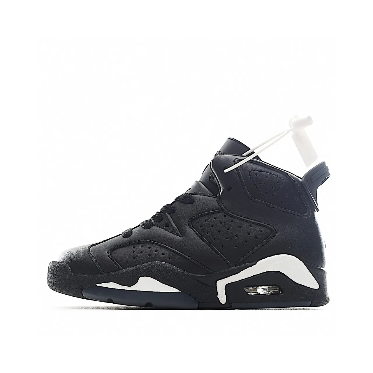 Air Jordan 6 White Maroon Blue Basketball Shoes 21