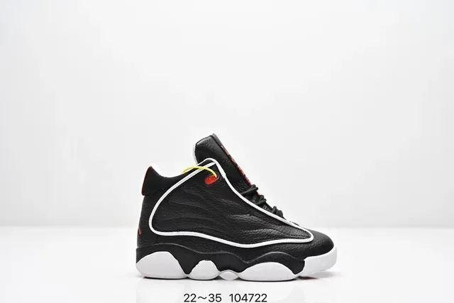 Zapatillas de baloncesto Air Jordan de caña alta con empeine de cuero en capas negro y rojo 5