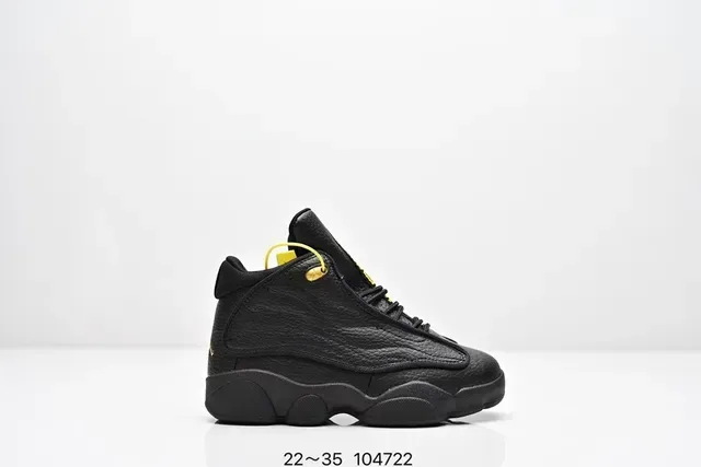 Zapatillas de baloncesto Air Jordan de caña alta con empeine de cuero en capas negro y rojo 7