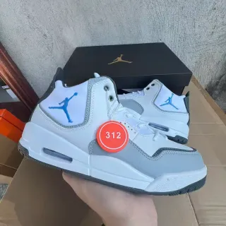 Air Jordan Legacy 312 أبيض رمادي أزرق حذاء كرة سلة