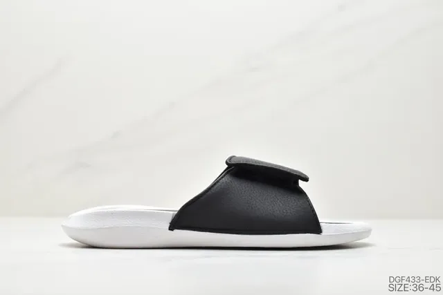 Air Jordan Slide Black and White Slippers 6
