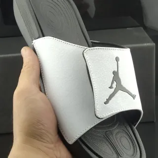 Air Jordan Slide White and Black Slippers