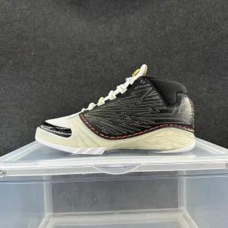 Air Jordan XXIII কালো সাদা লাল স্বচ্ছ মিডসোল বাস্কেটবল জুতো