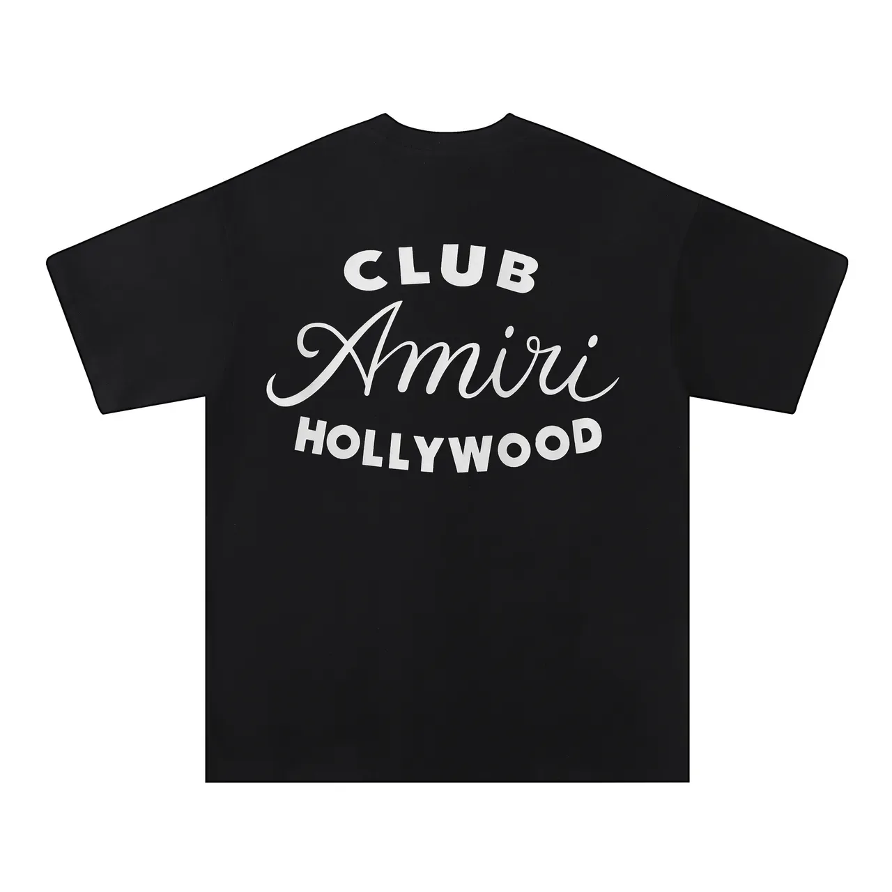 Amiri Club Hollywood ग्राफिक टी-शर्ट 4