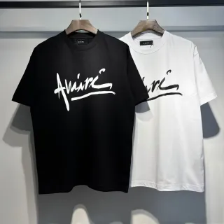Amiri Script Logo Graphic T-Shirt