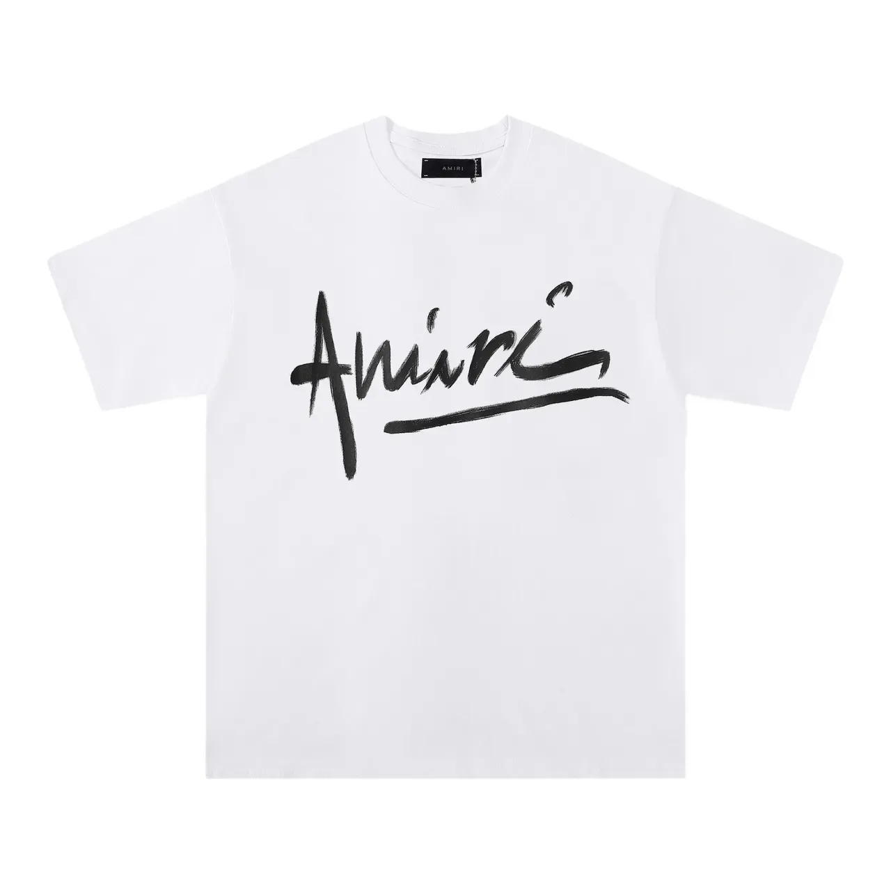 Camiseta gráfica Amiri con logo script 3