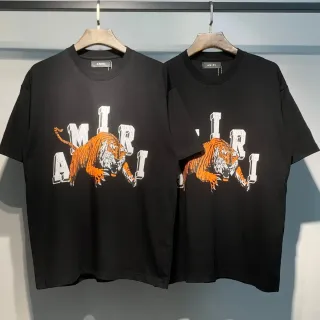 Amiri Tiger Graphic Black T-Shirt