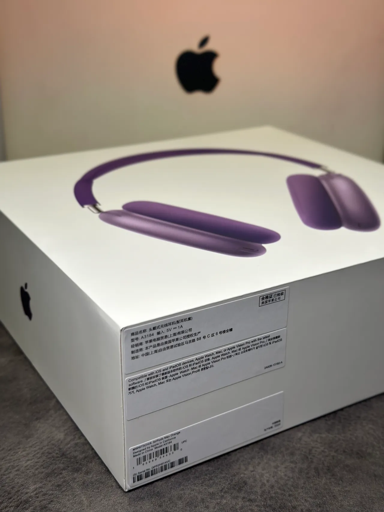 Apple AirPods Max Lavender Over-ear Headphones 13