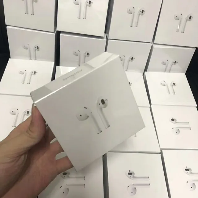 Apple AirPods White Compact Stem-Style Glossy Plastic TWS Earbuds 10