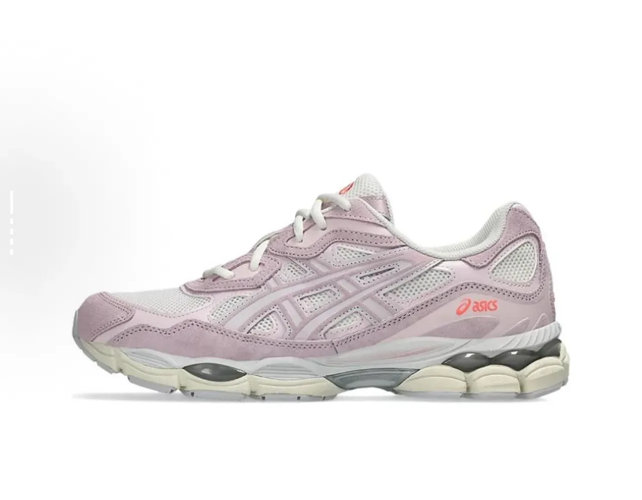 ASICS নীল সাদা লেয়ার্ড কেজ ওভারলে মেশ ভেন্টিলেশন প্যানেল লাইফস্টাইল স্নিকার 12