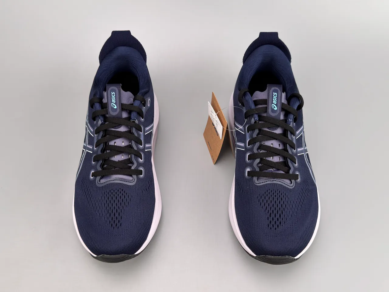 ASICS Gel-Kayano 32 chaussures de course bleu marine et bleu clair 7