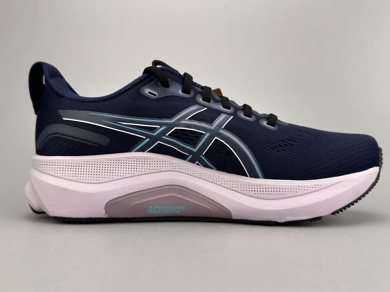 ASICS Gel-Kayano 32 chaussures de course bleu marine et bleu clair 10