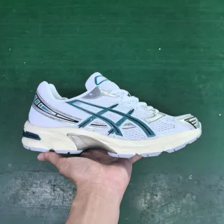 ASICS Gel-Kayano أبيض تركواز فضي أحذية رياضية