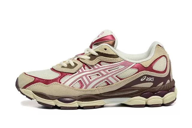 लाइफस्टाइल स्नीकर ASICS Gel-Lyte III Burgundy Beige 2
