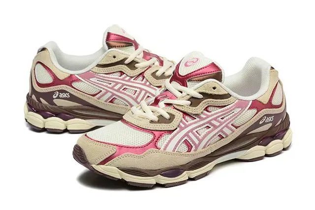 लाइफस्टाइल स्नीकर ASICS Gel-Lyte III Burgundy Beige 3