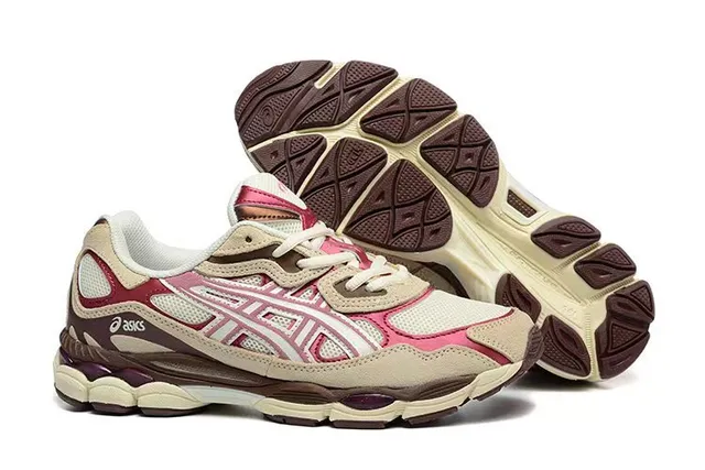 लाइफस्टाइल स्नीकर ASICS Gel-Lyte III Burgundy Beige 4