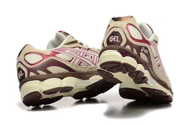 लाइफस्टाइल स्नीकर ASICS Gel-Lyte III Burgundy Beige 5