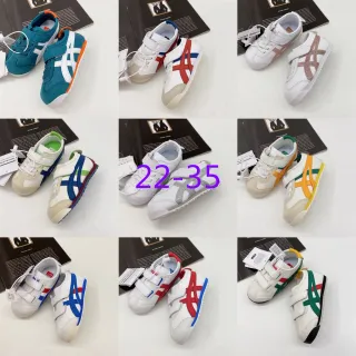 ASICS Tiger Corsair Teal White Orange 生活方式运动鞋