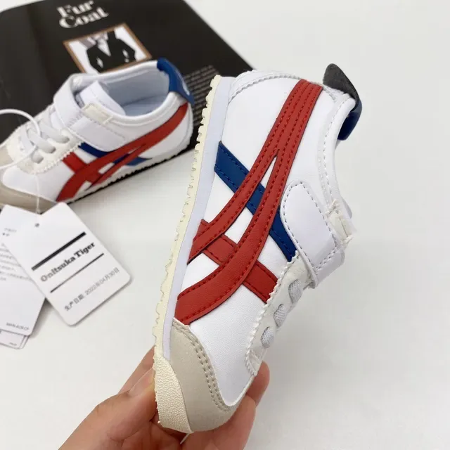 ASICS Tiger Corsair Teal White Orange Lifestyle Sneakers 17