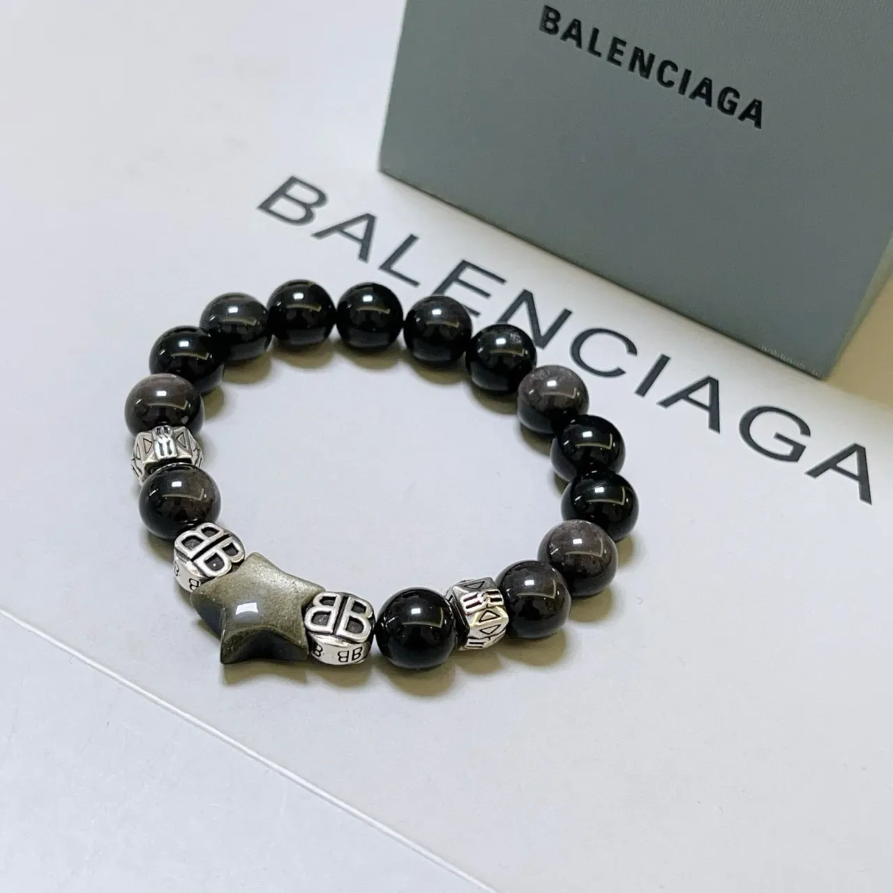 Balenciaga BB Charm Star سوار خرز 2