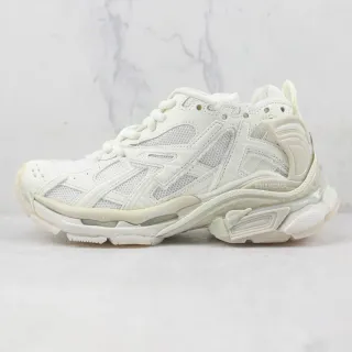 Balenciaga Runner Off-White Layered Cage Chunky Sneakers