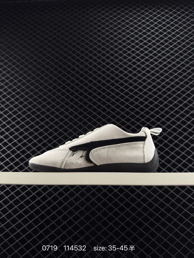Balenciaga Speedcat chaussures lifestyle off-white et noir 5
