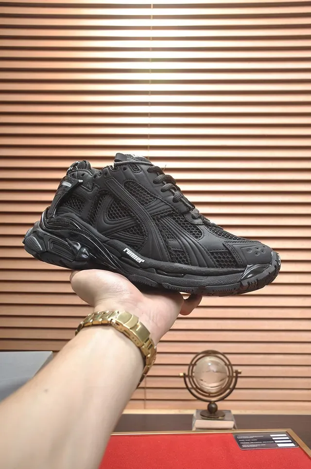 Balenciaga Track Trainer Black Chunky Sneakers 2