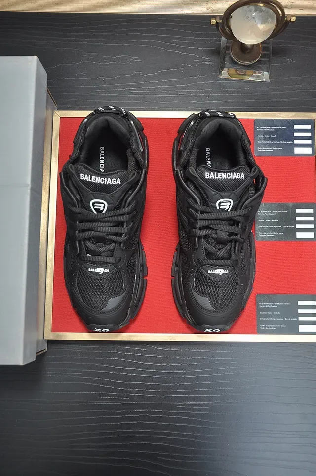 Balenciaga Track Trainer Black Chunky Sneakers 3