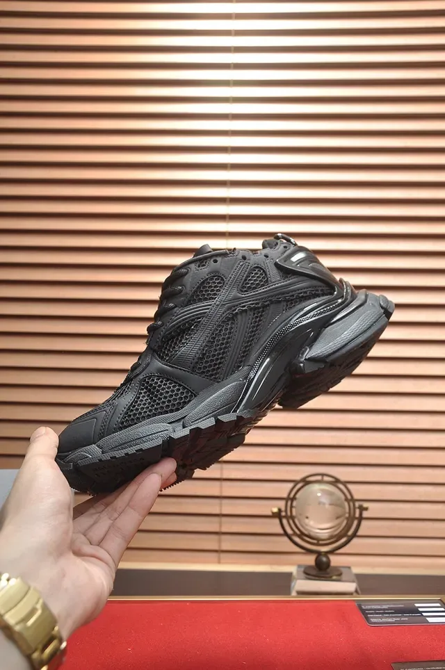 Balenciaga Track Trainer Black Chunky Sneakers 5