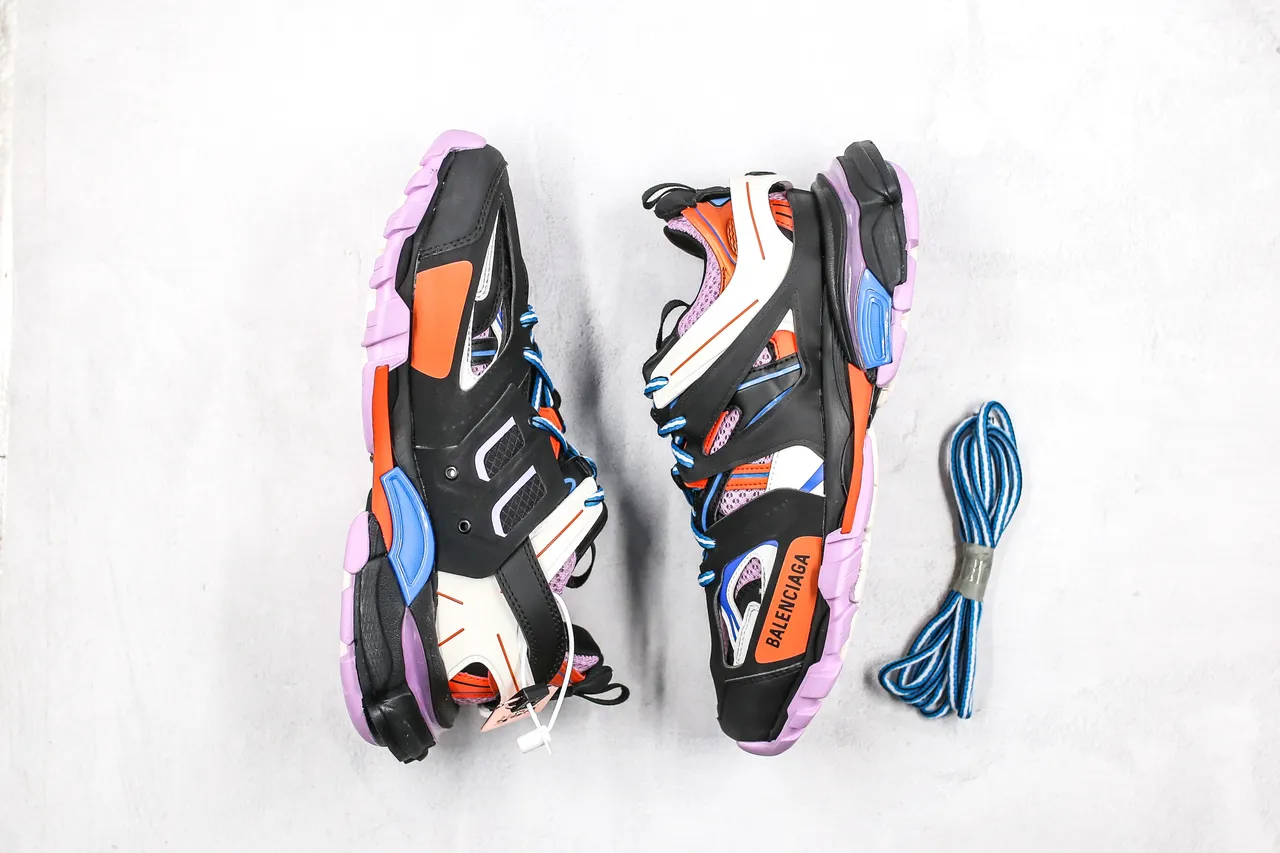 Balenciaga Track Trainer Multicolor Chunky Sneakers 10