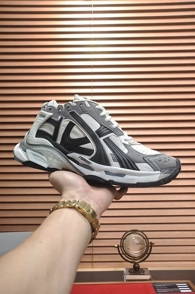 Balenciaga Track Trainer sneakers chunky blanc gris noir 2