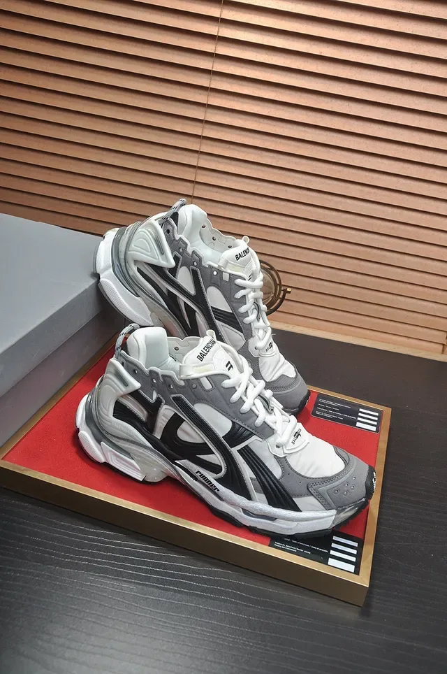 Balenciaga Track Trainer sneakers chunky blanc gris noir 6