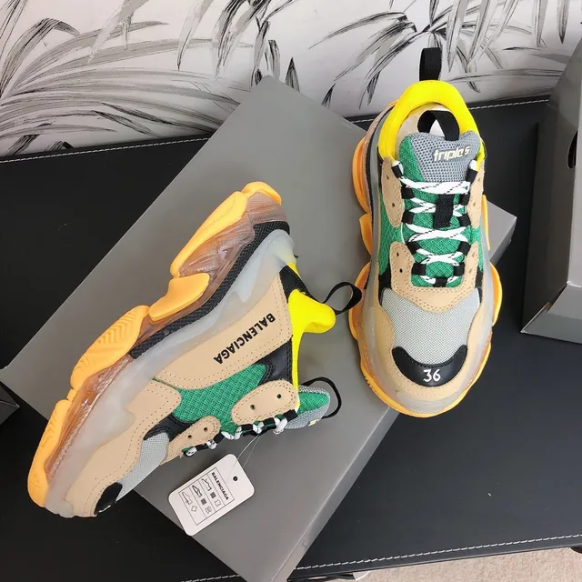 Balenciaga Triple S Multicolor Chunky Sneakers 1
