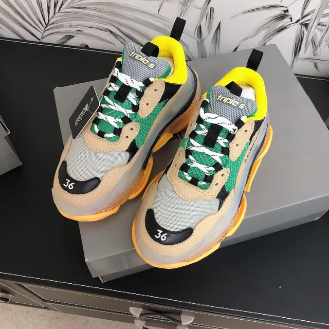 Balenciaga Triple S Multicolor Chunky Sneakers 3