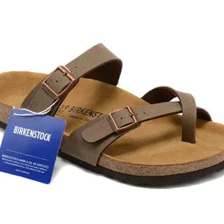 Birkenstock Arizona भूरा कैजुअल सैंडल