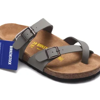 Birkenstock Arizona ग्रे केजुअल सैंडल