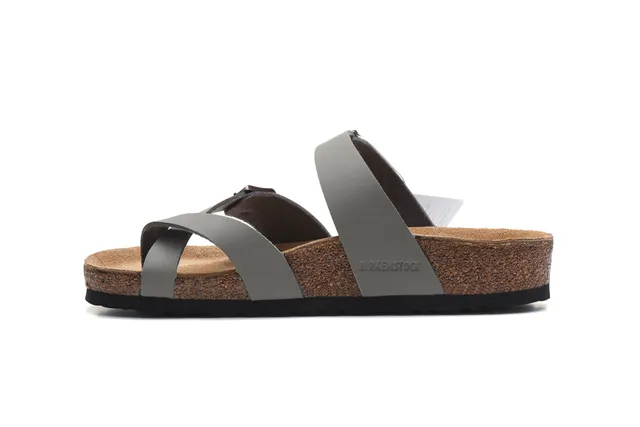 Birkenstock Arizona ग्रे केजुअल सैंडल 4