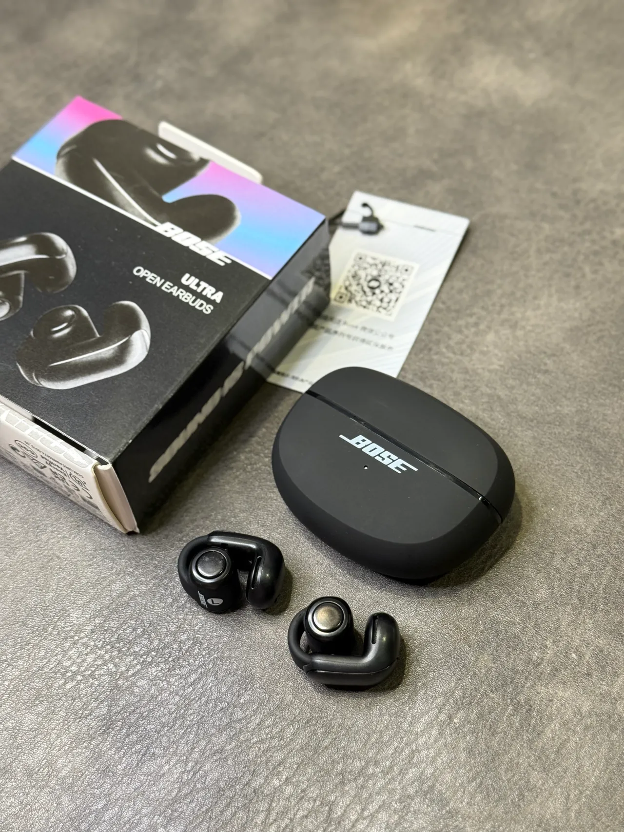 Bose Ultra Open Earbuds কালো TWS ইয়ারবাডস 2