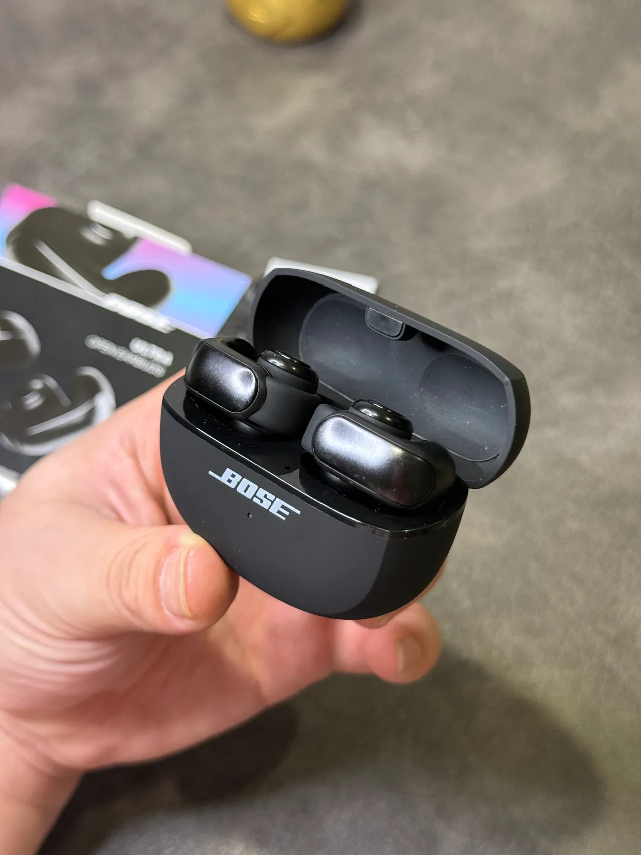 Bose Ultra Open Earbuds কালো TWS ইয়ারবাডস 4