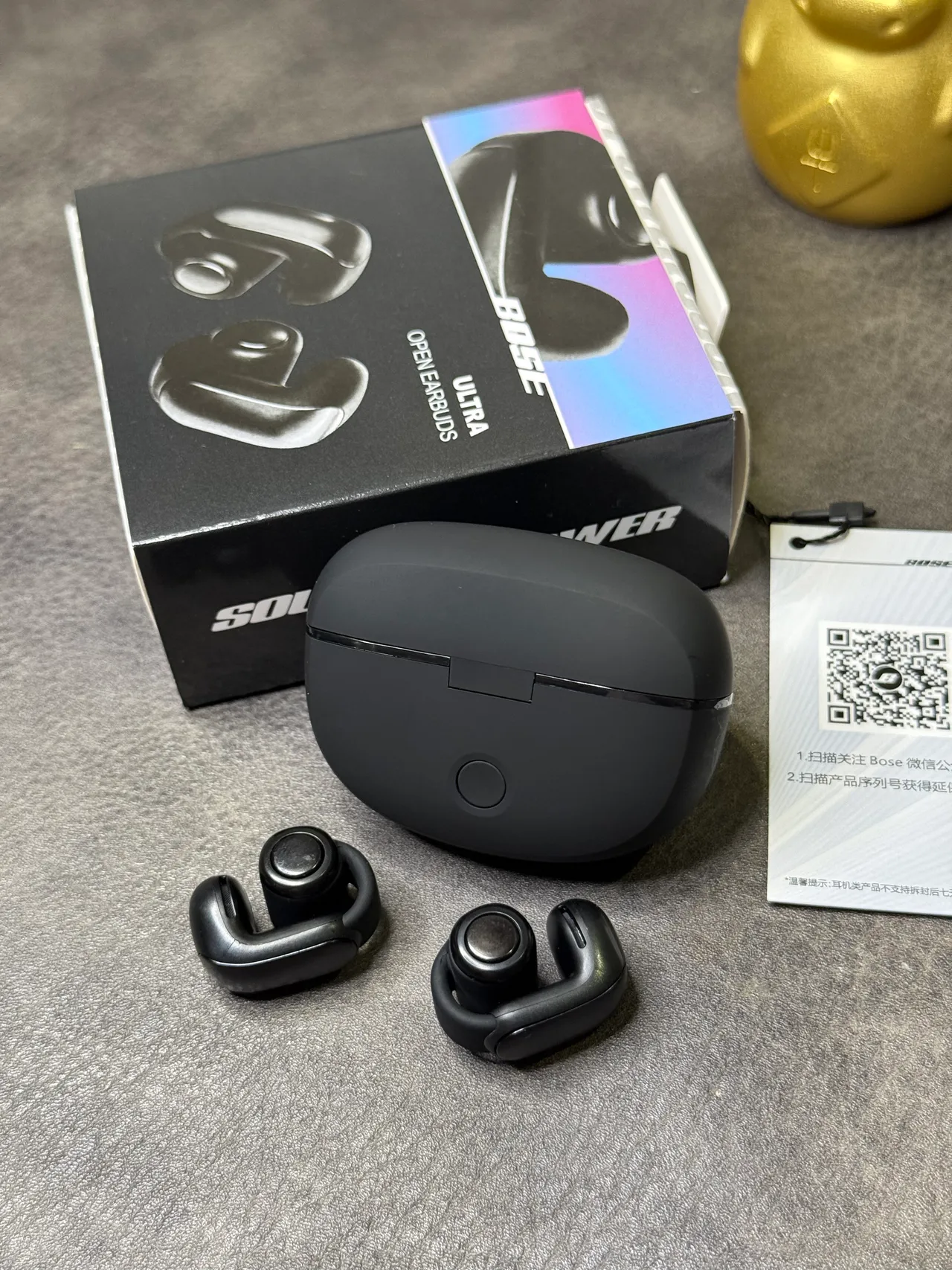 Bose Ultra Open Earbuds কালো TWS ইয়ারবাডস 6