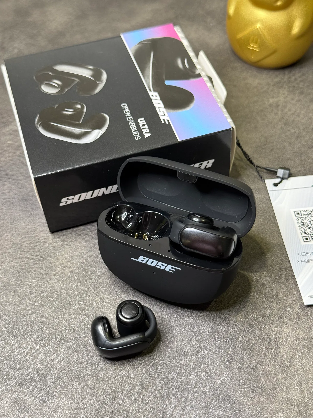 Bose Ultra Open Earbuds কালো TWS ইয়ারবাডস 7