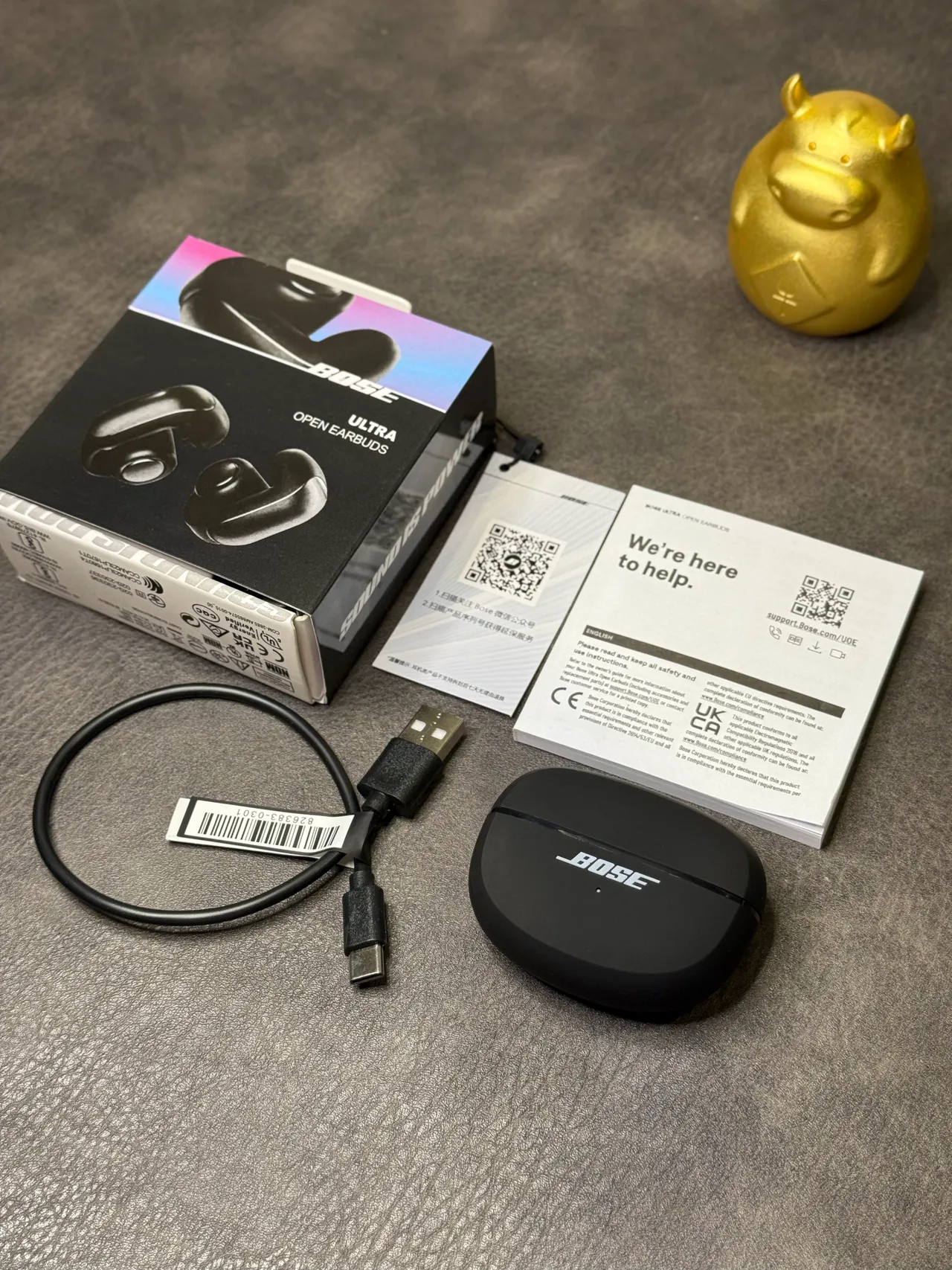 Bose Ultra Open Earbuds কালো TWS ইয়ারবাডস 10