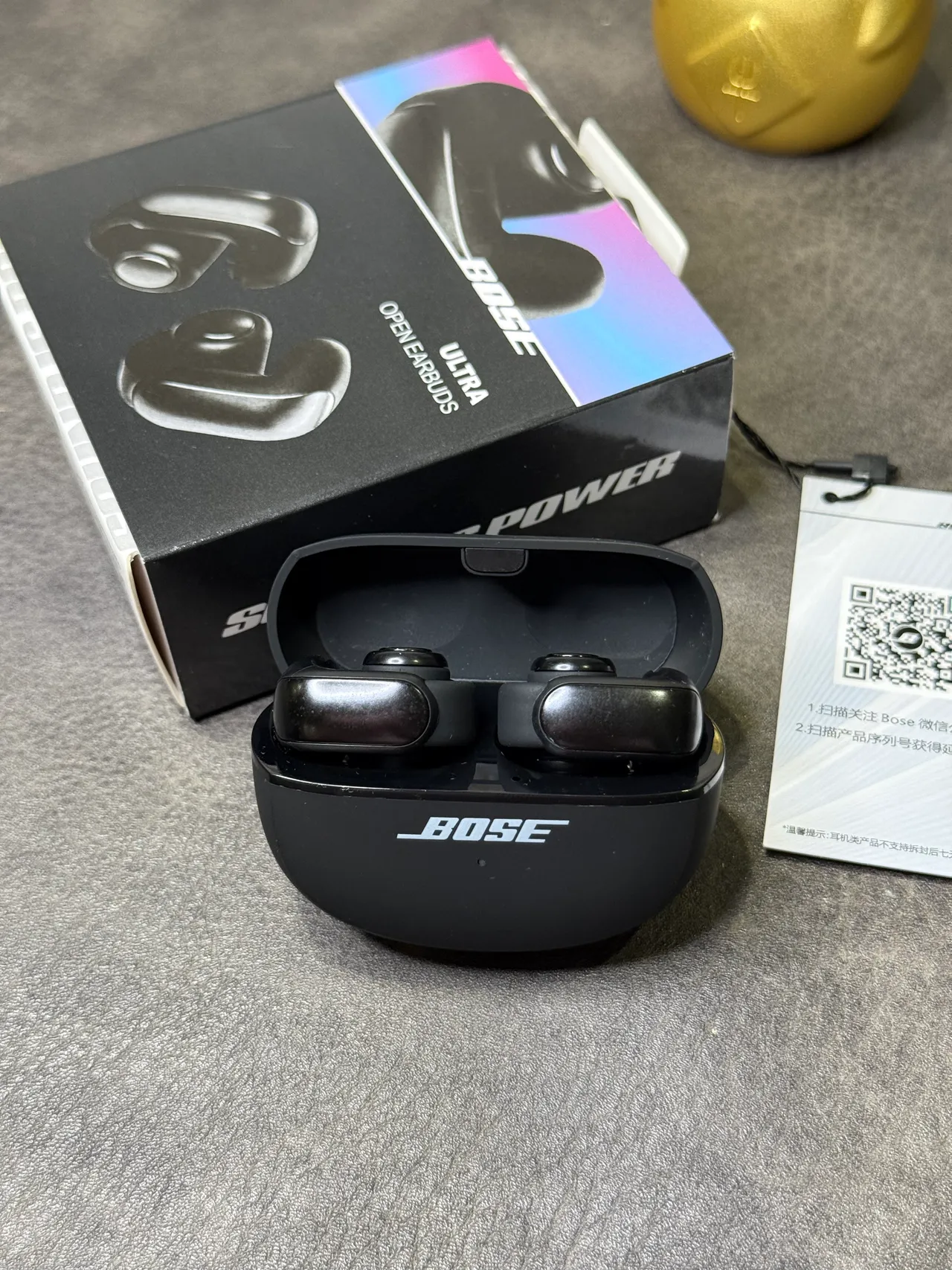 Bose Ultra Open Earbuds কালো TWS ইয়ারবাডস 11