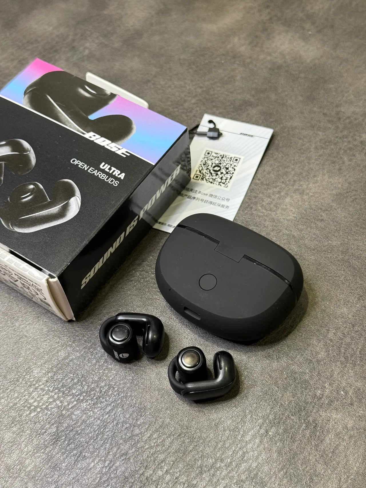 Bose Ultra Open Earbuds কালো TWS ইয়ারবাডস 12
