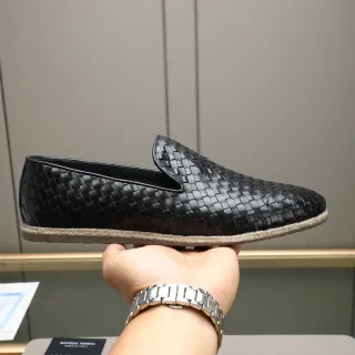 Bottega Veneta Andiamo বোনা Intrecciato কালো লুফার