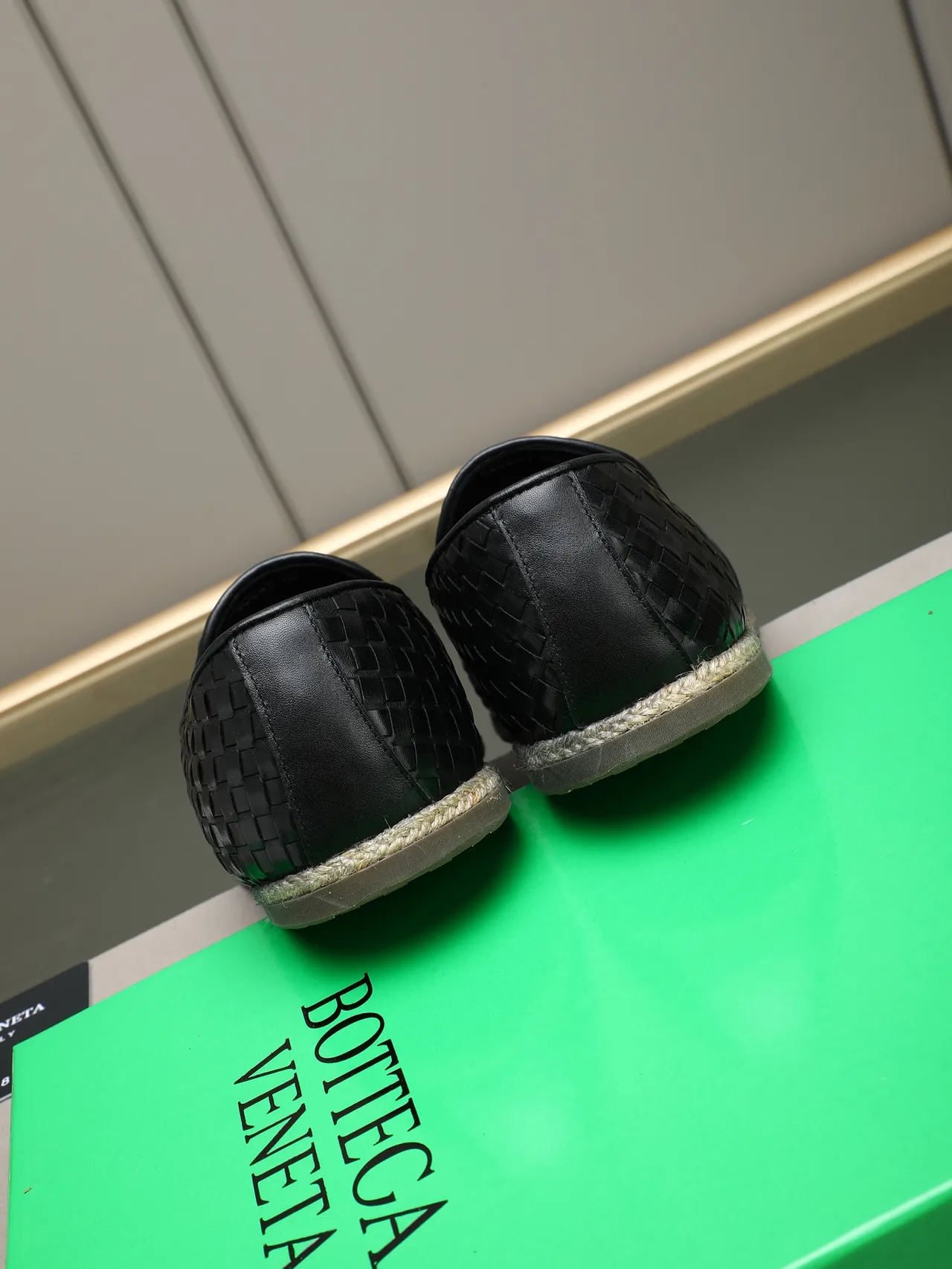 Bottega Veneta Andiamo Woven Intrecciato Black Loafer 3