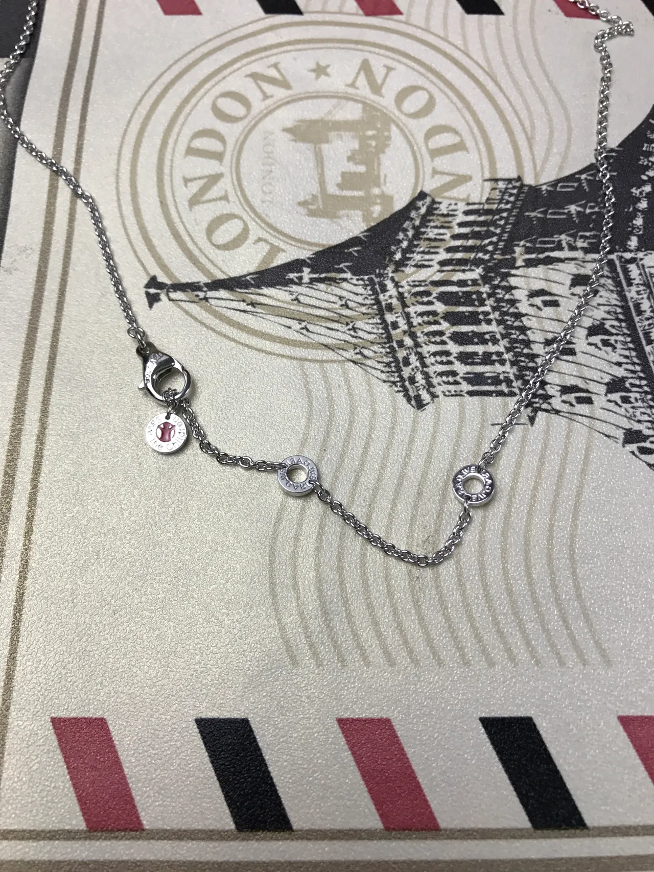 Bvlgari B.zero1 Rock 黑色陶瓷与钻石吊坠项链 7