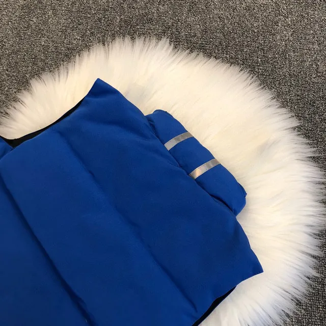 Canada Goose صدرية بنفسجي أسود مبطنة عالية الياقة 16