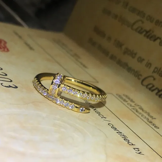 Cartier Juste un Clou Pavé Diamond Double-Band Ring 5
